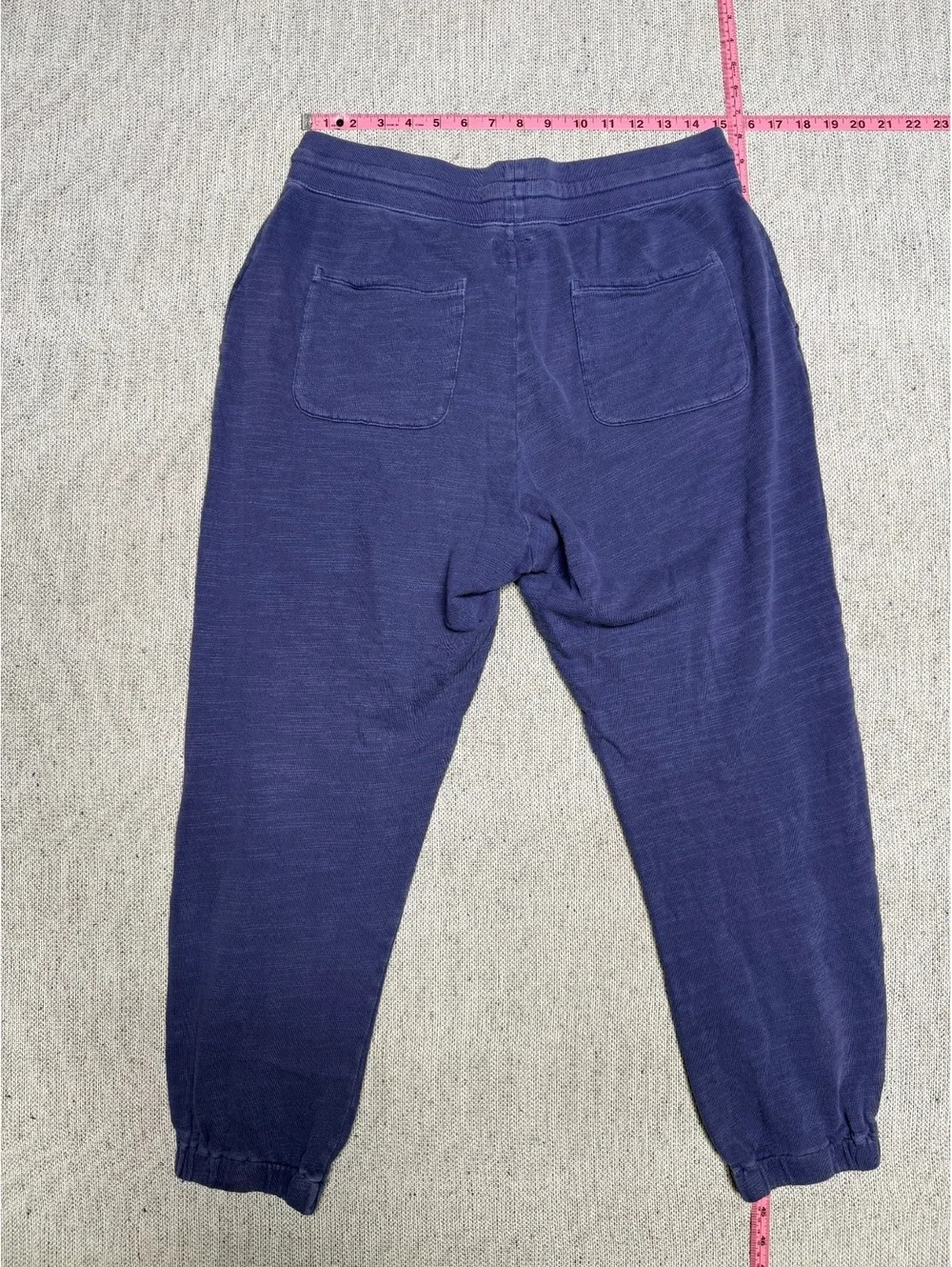 J.Crew Vintage Fleece Navy Blue Cotton Sweatpants Medium